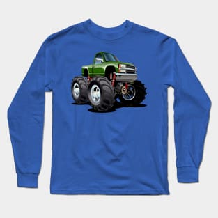 Cartoon monster truck Long Sleeve T-Shirt